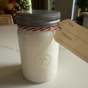 Paddywax Mason Jar Candle Tonka Bean & Clove scented
